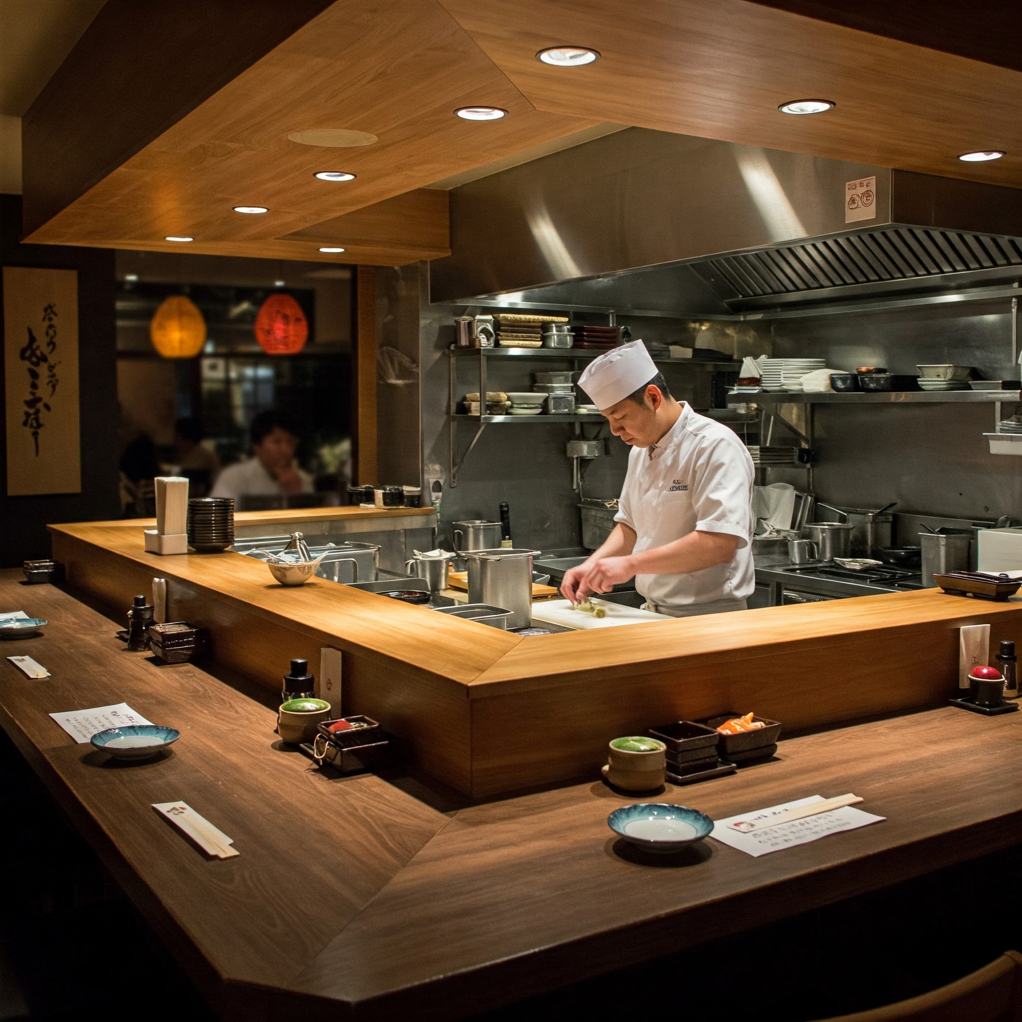 和食レストラン匠の厨房