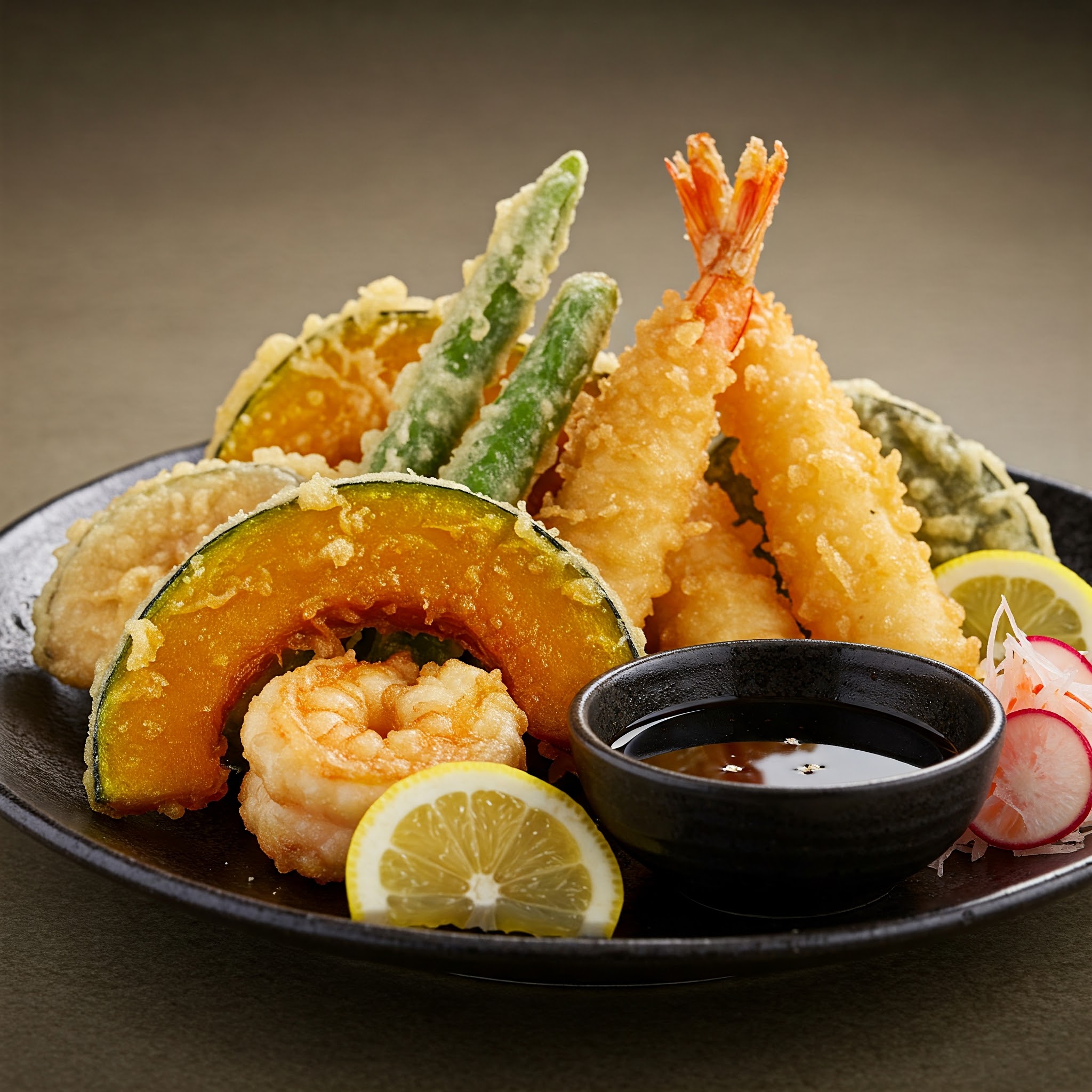 季節の天ぷら盛り合わせ